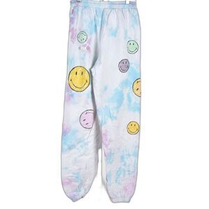 By Samii Ryan Pastel Tie-dye Don't Play Me Sweatpants Joggers Size S